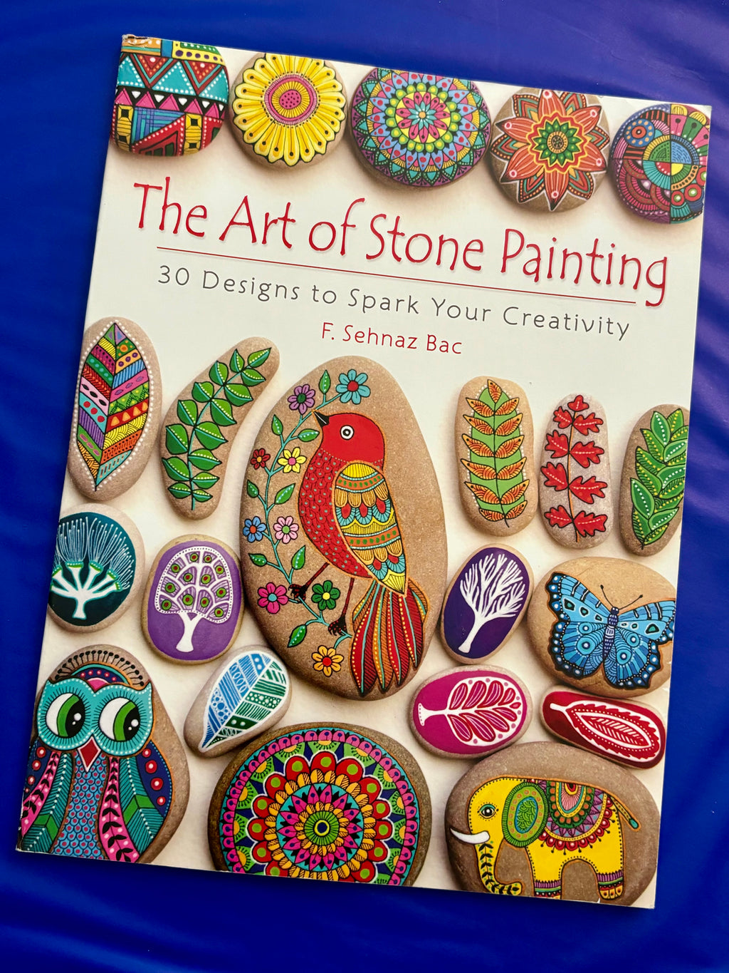 The Art of Stone Painting: 30 Designs to Spark Your Creativity- By F. Sehnaz Bac
