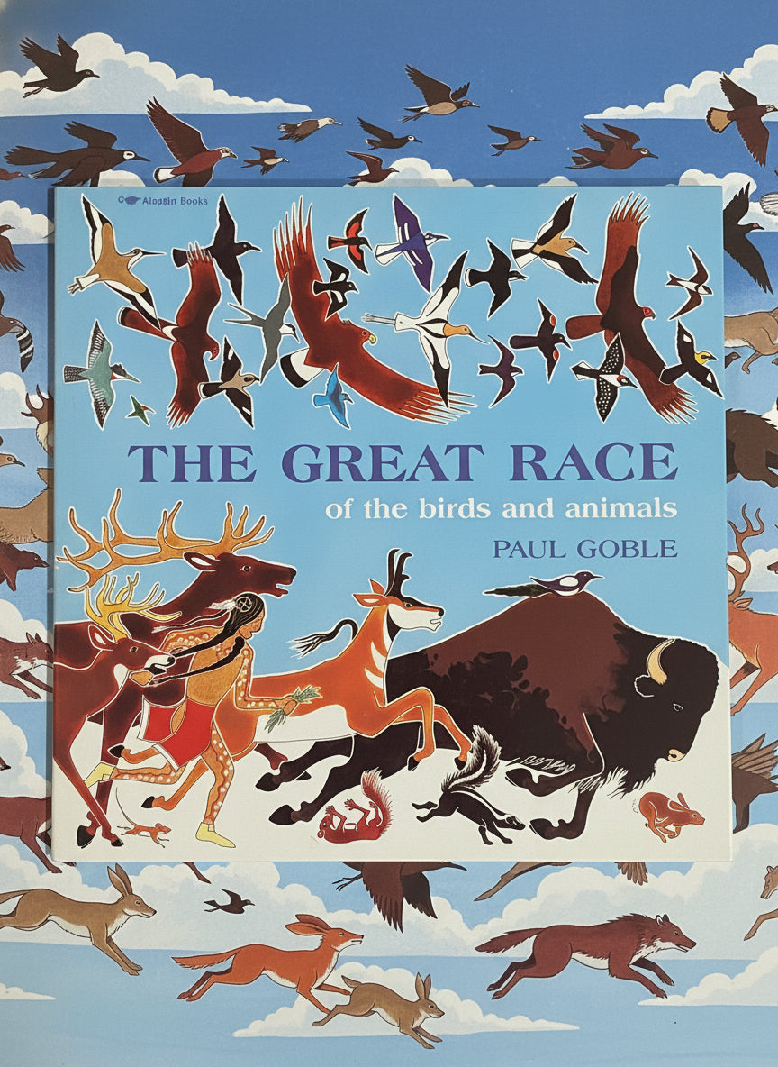 The Great Race of Birds and Animals- By Paul Goble
