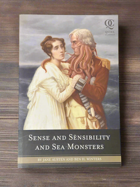 Sense and Sensibility and Sea Monsters- By Jane Austen and Ben H. Wint –  Spectre Books
