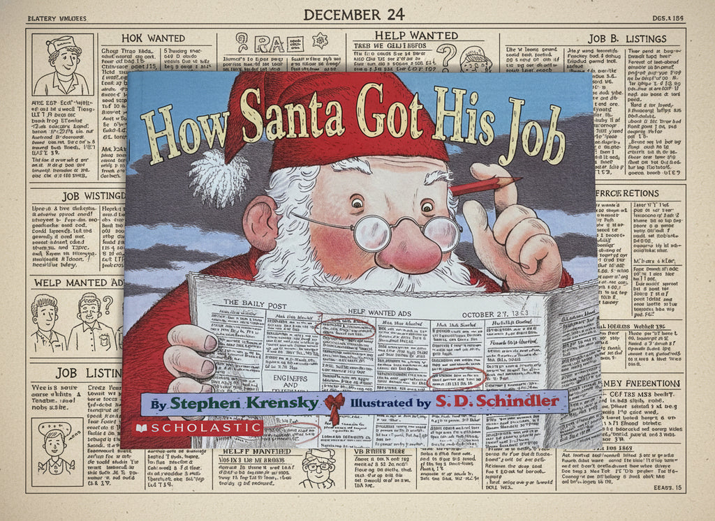 How Santa Got His Job- By Stephen Krensky