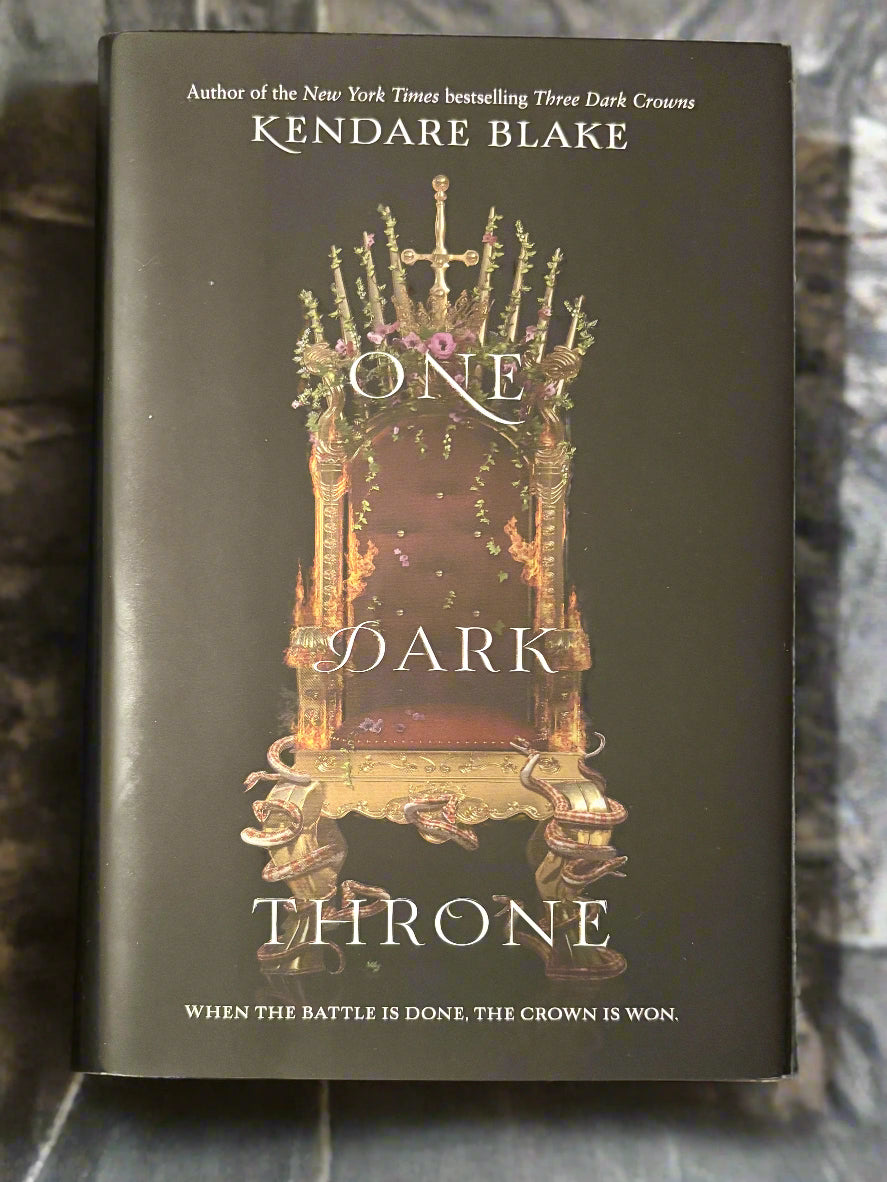One Dark Throne (Three Dark Crowns #2)- By Kendare Blake