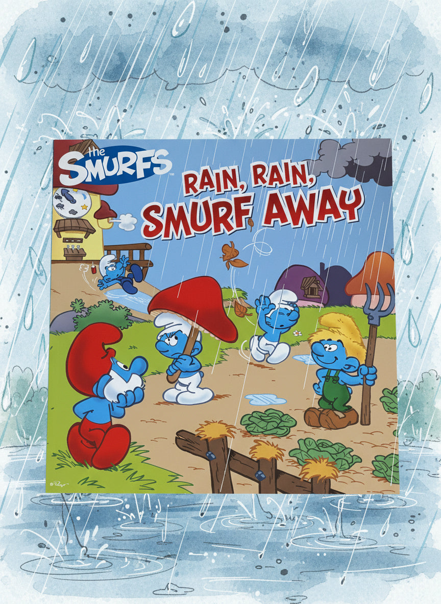 The Smurfs: Rain, Rain, Smurf Away- By Peyo