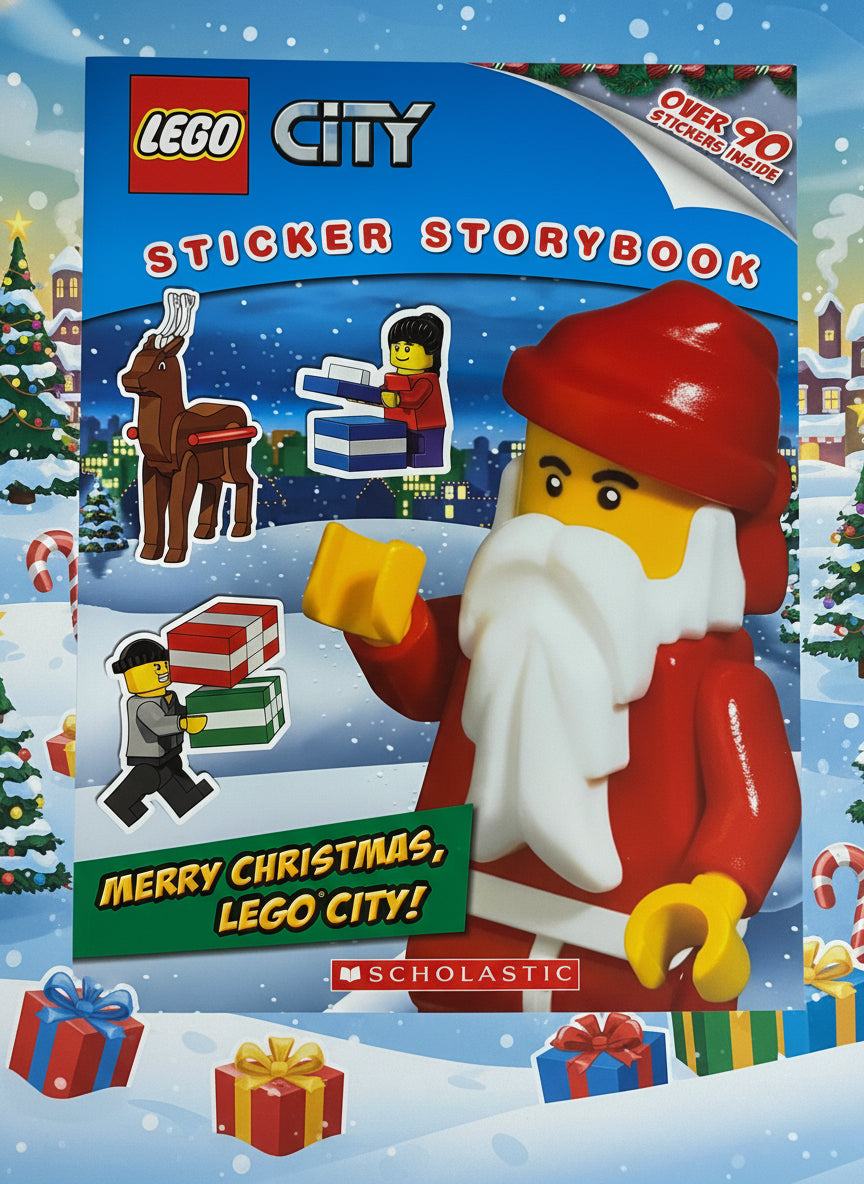 LEGO City Sticker Storybook: Merry Christmas, LEGO City!