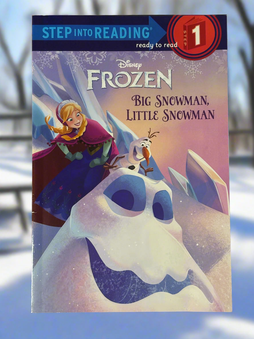 Frozen- Big Snowman Little Snowman: Step Into Reading Step 1