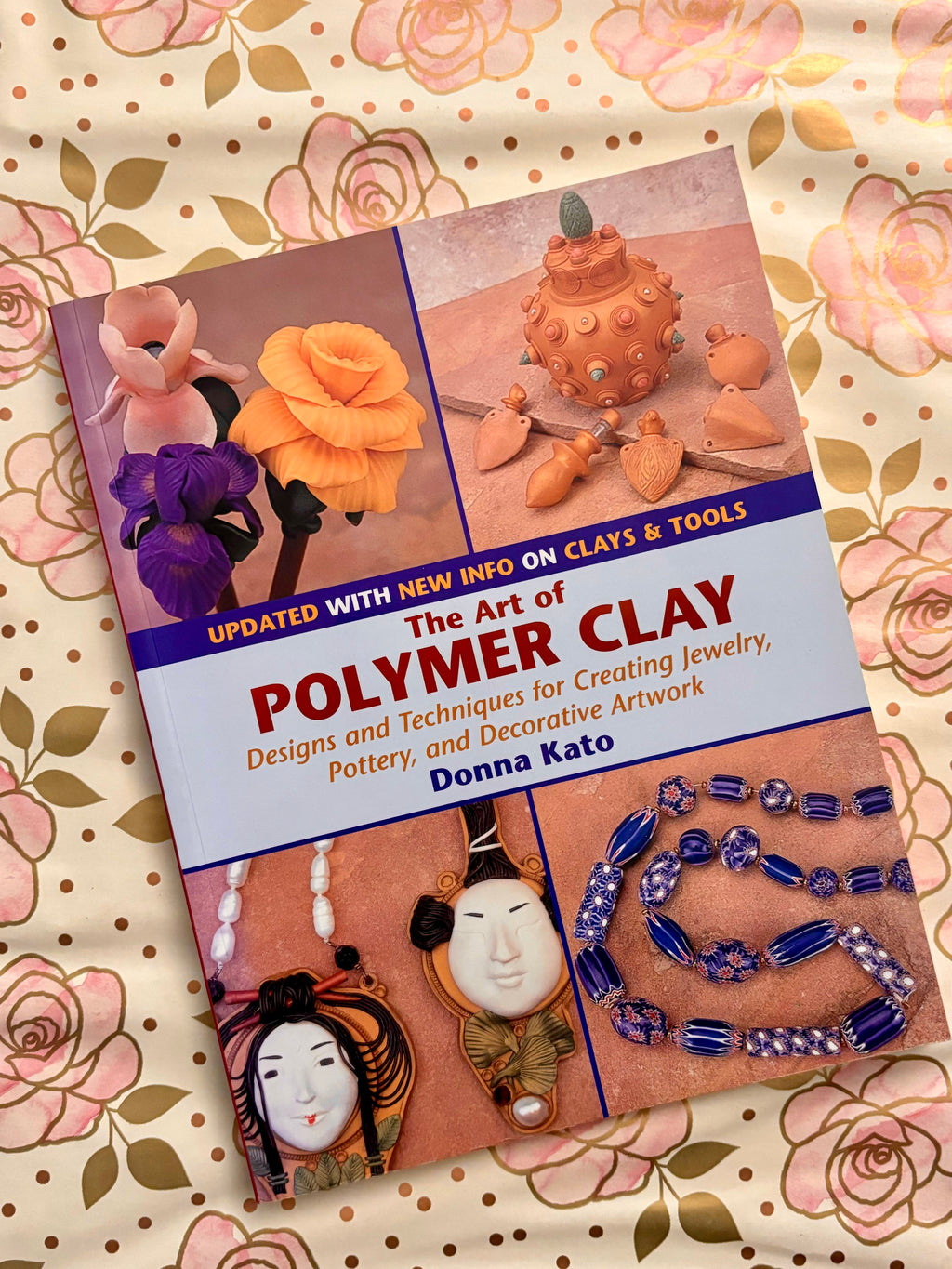 The Art of Polymer Clay: Designs and Techniques for Creating Jewelry, Pottery, and Decorative Artwork- By Donna Kato