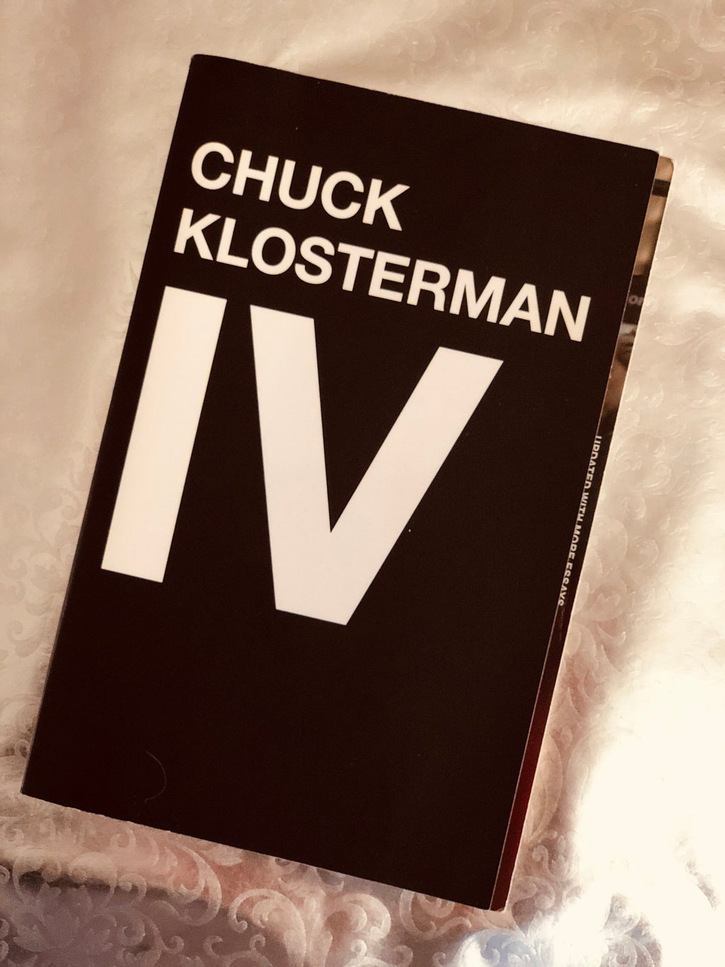 IV- By Chuck Klosterman