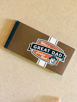 What a Great Dad Coupon Book