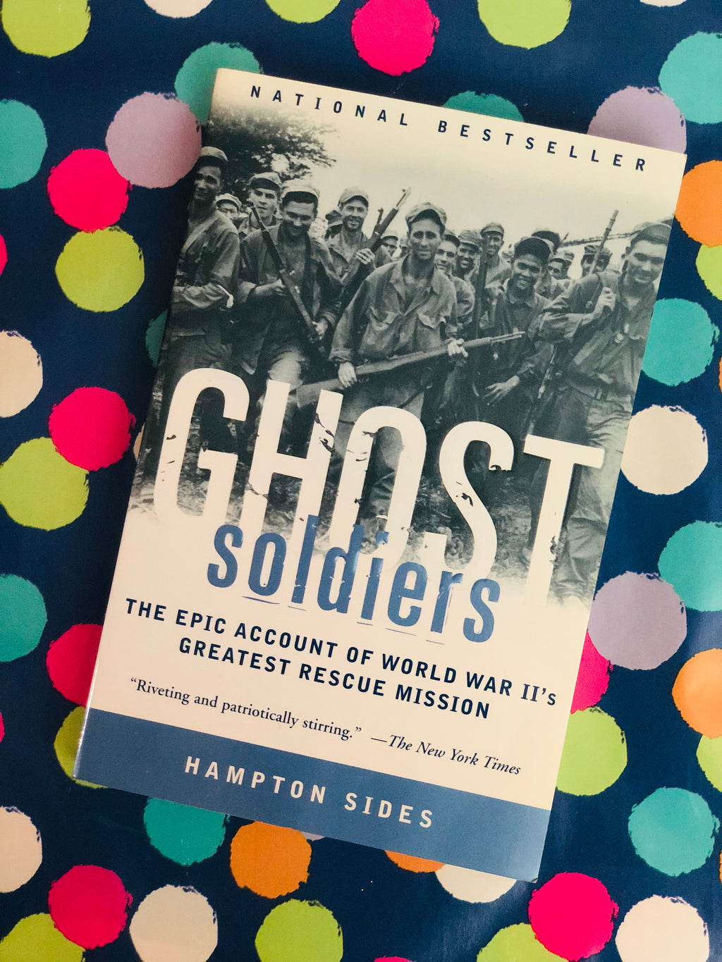 Ghost Soldiers: The epic account of World War II's greatest rescue mission.- By Hampton Sides