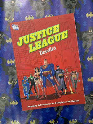 Justice League Doodles: Amazing Adventures to Complete and Create