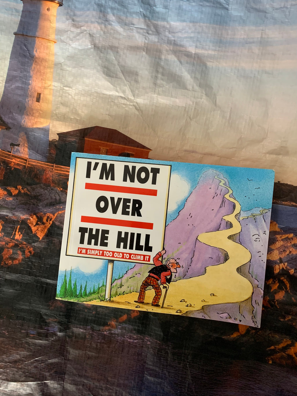 I'm Not Over the Hill, I'm Simply Too Old to Climb It