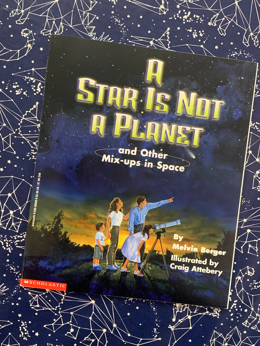A Star is Not A Planet: and Other Mix-ups in Space- By Melvin Berger