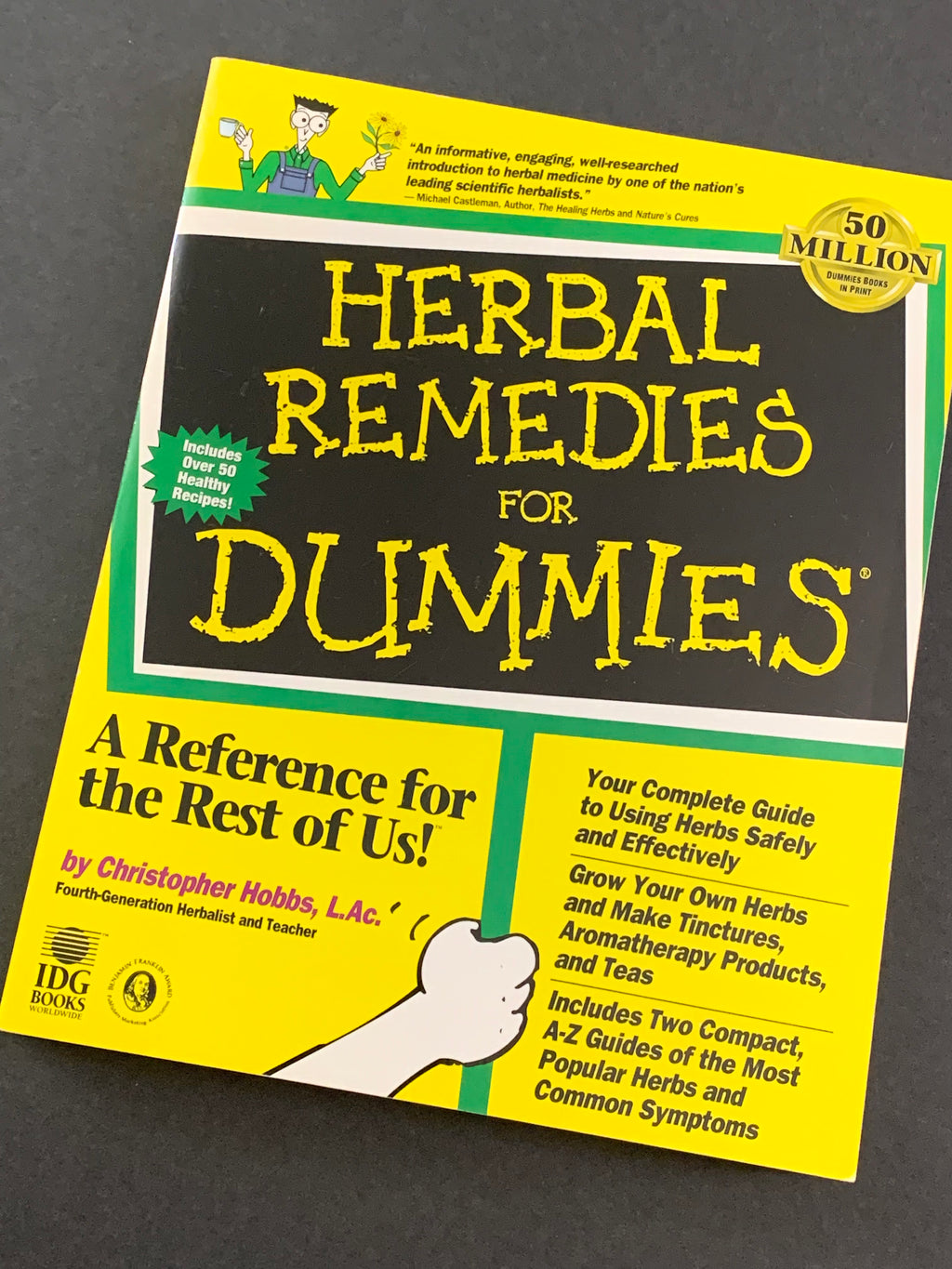 Herbal Remedies for Dummies- By Christopher Hobbs