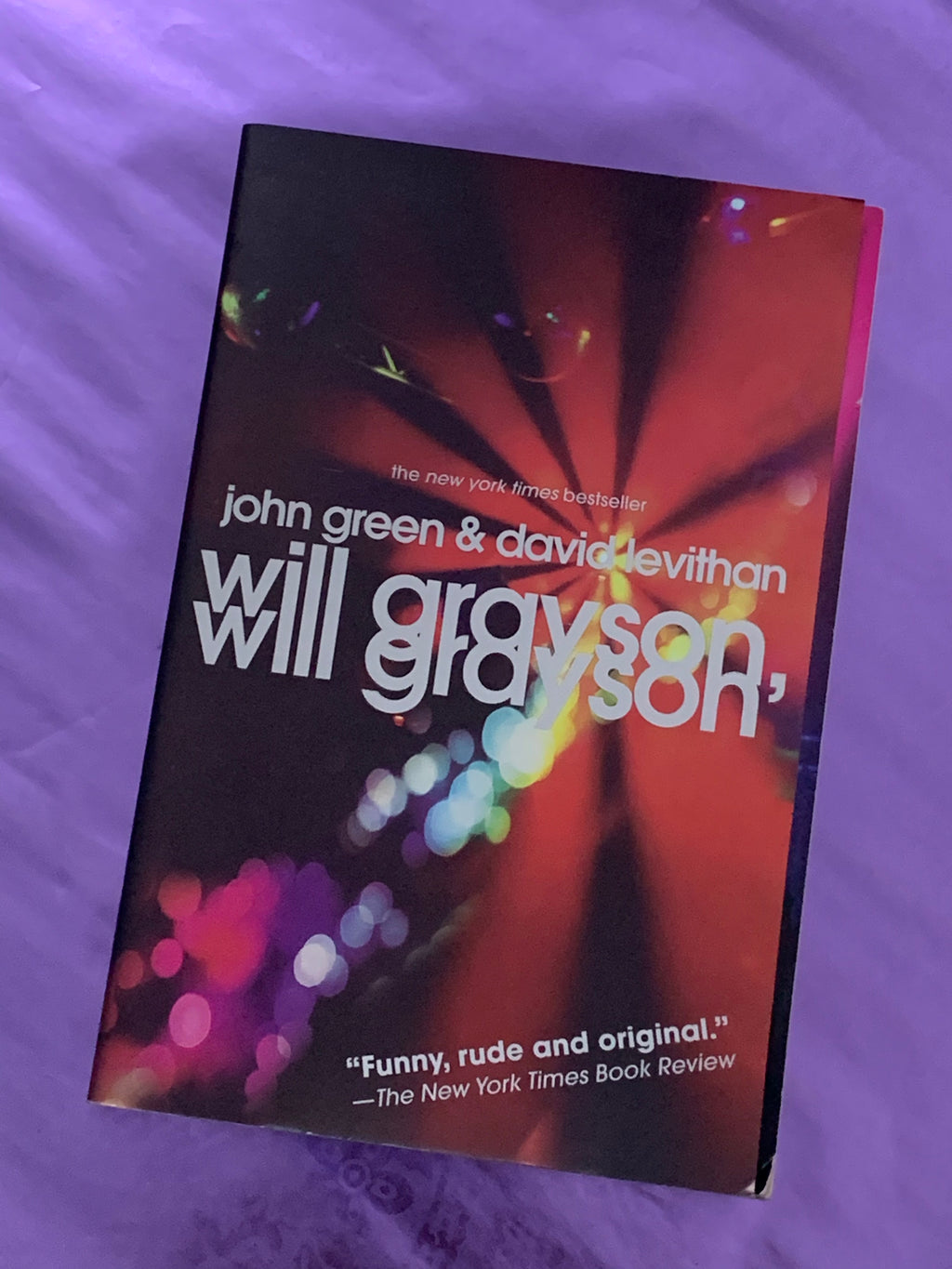Will Grayson, Will Grayson- By John Green and David Levithan