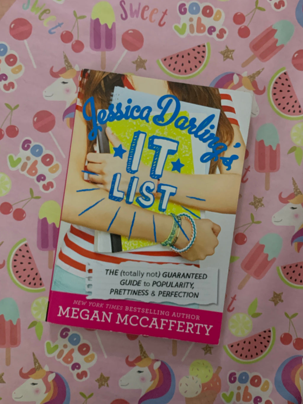 Jessica Darling's It List: The (totally not) Guaranteed Guide to Popularity, Prettiness & Perfection- By Megan McCafferty